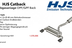 HJS-Catback