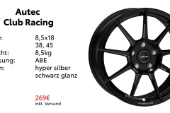 Autec_Club-Racing_Schwarz