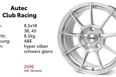 Autec_Club-Racing_Silber