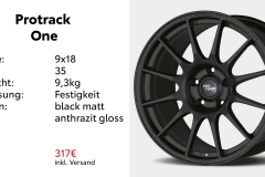 Protrack_One_9x18_matt-schwarz
