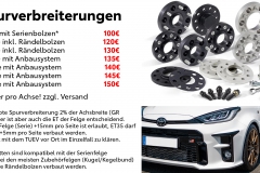 Spurverbreiterung