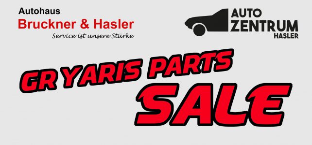 GR Yaris Parts Sale